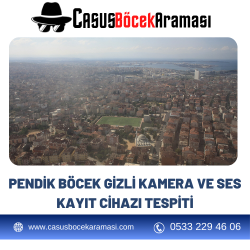 Pendik Böcek Gizli Kamera ve Ses Kayıt Cihazı Tespiti